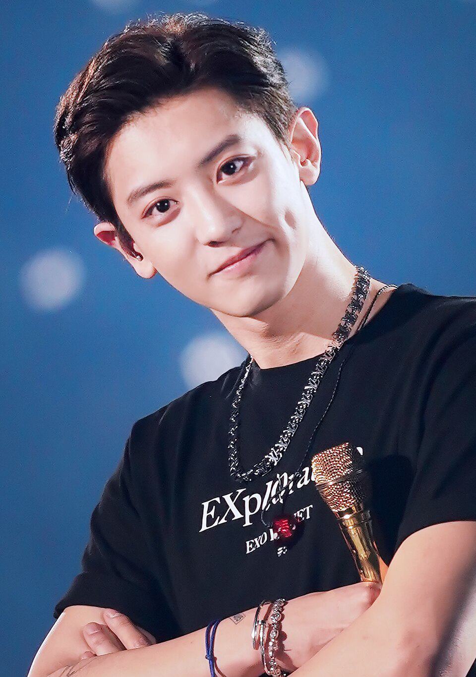 Recent activity shot of Chanyeol