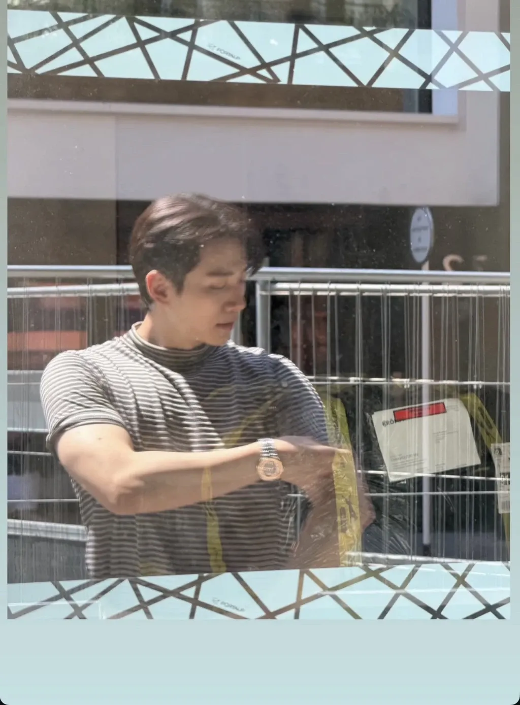 Cuplikan di balik layar dari Lee Junho