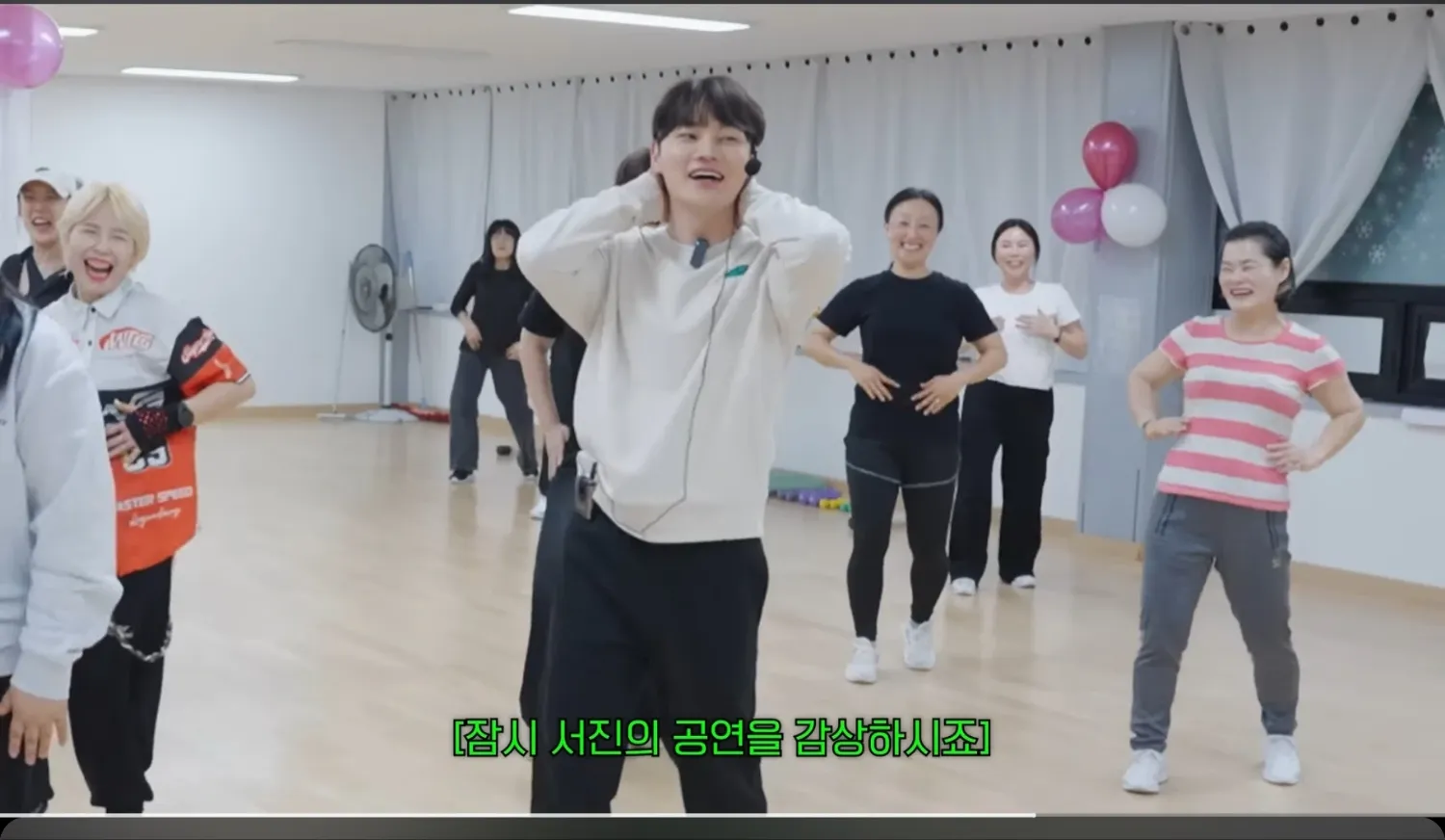 박서진의 비하인드 컷