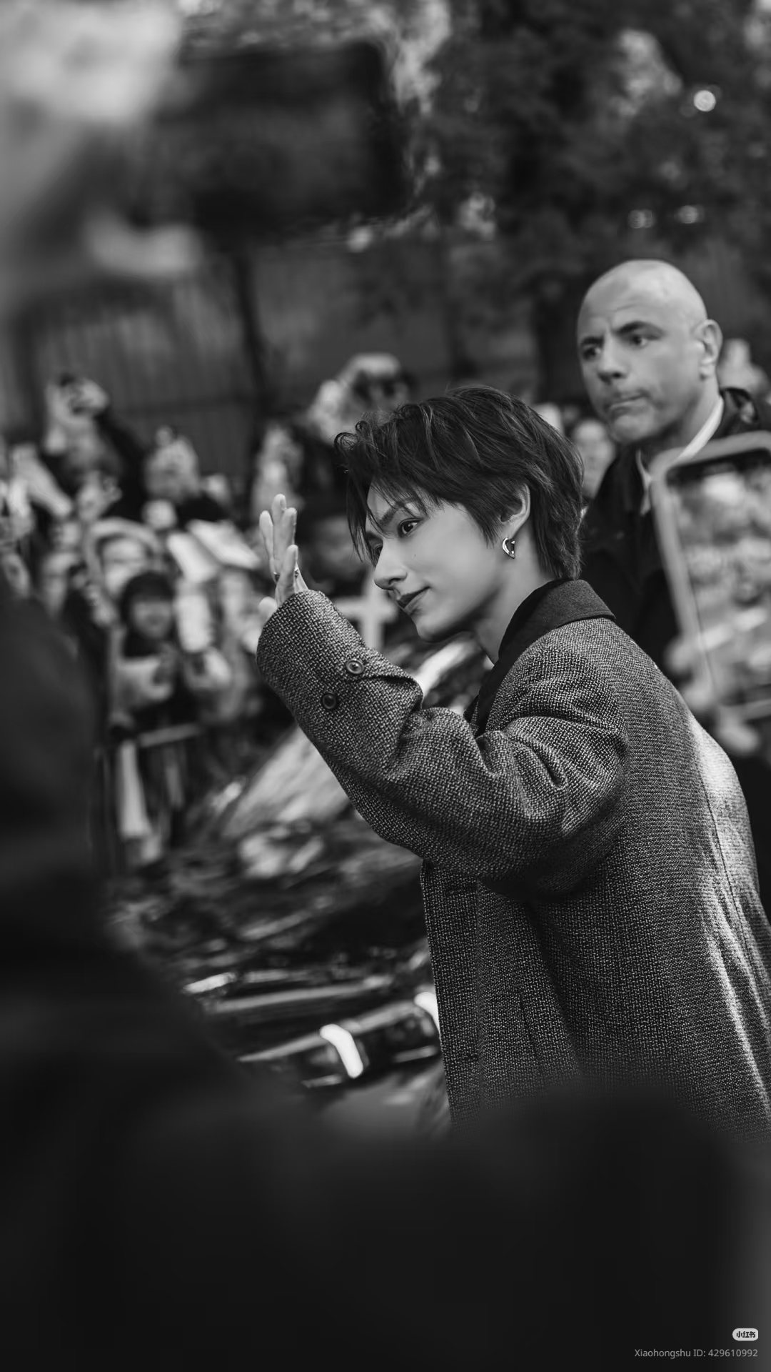 Behind-the-scenes cut of Wen Junhui