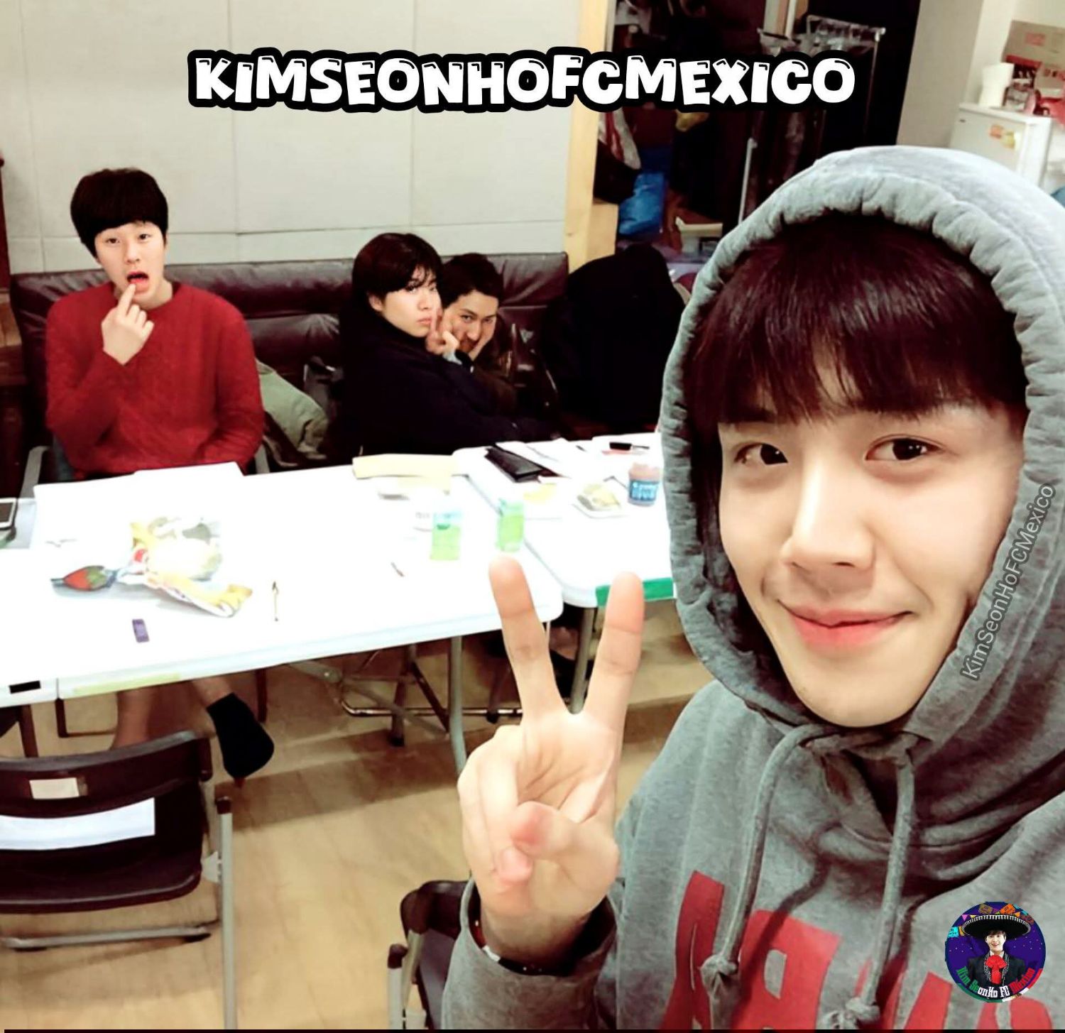 A moment captured by a fan of Kim Seonho