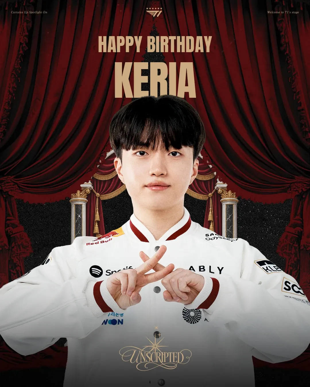 Recent activity shot of Keria