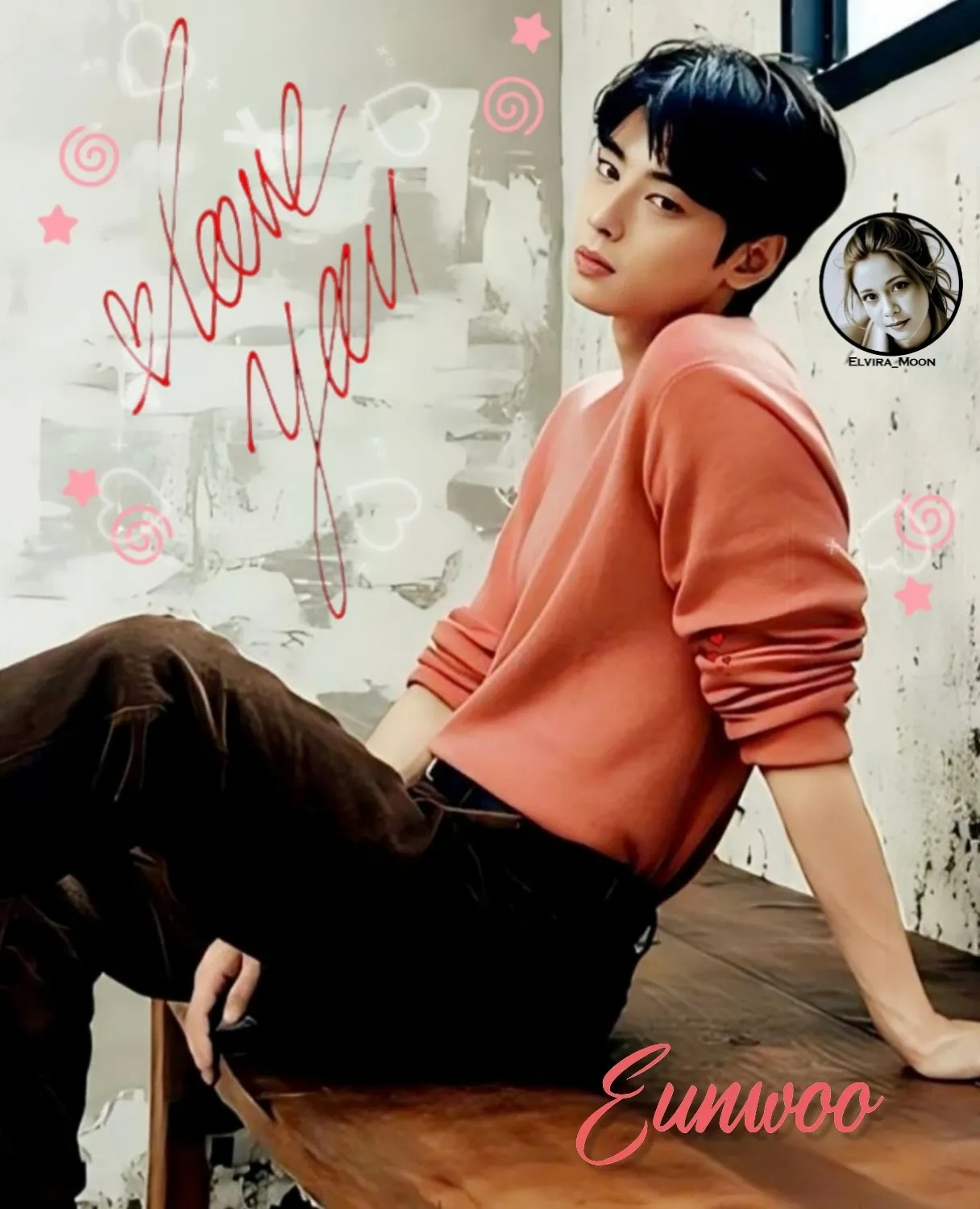 Recent activity shot of Cha Eunwoo