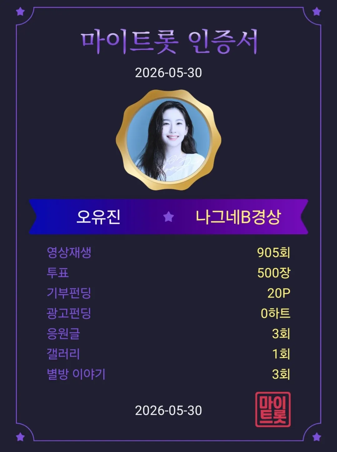 오유진의 최신 사진