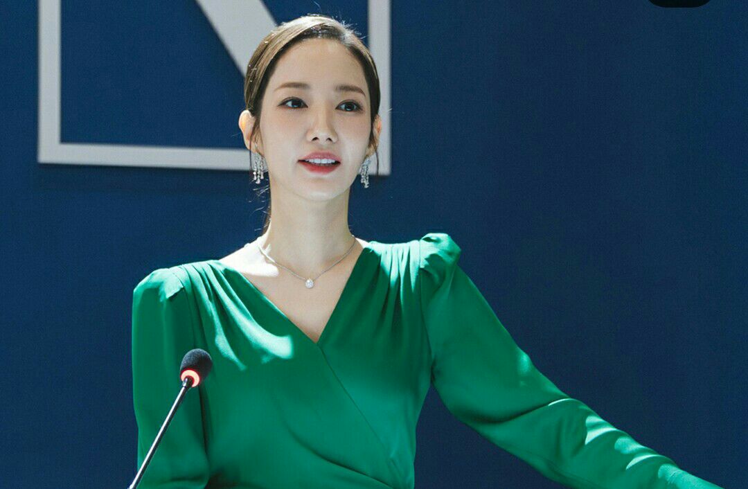 A moment captured by a fan of Park Minyoung