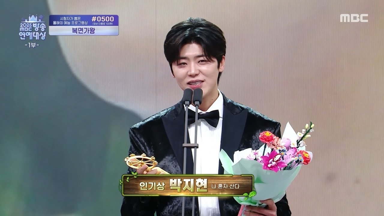 Behind-the-scenes cut of Park Jihyeon