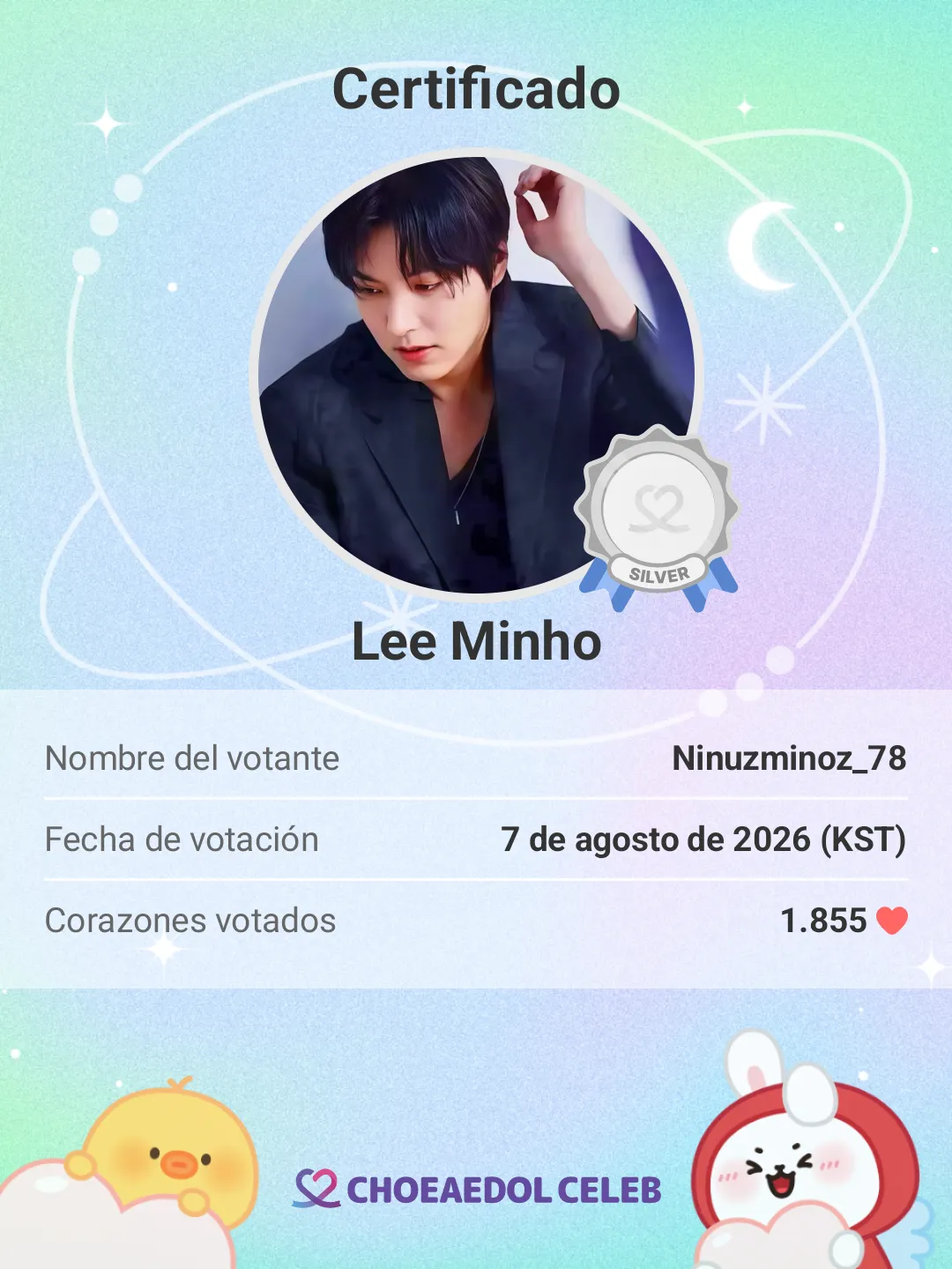 A moment captured by a fan of Lee Minho