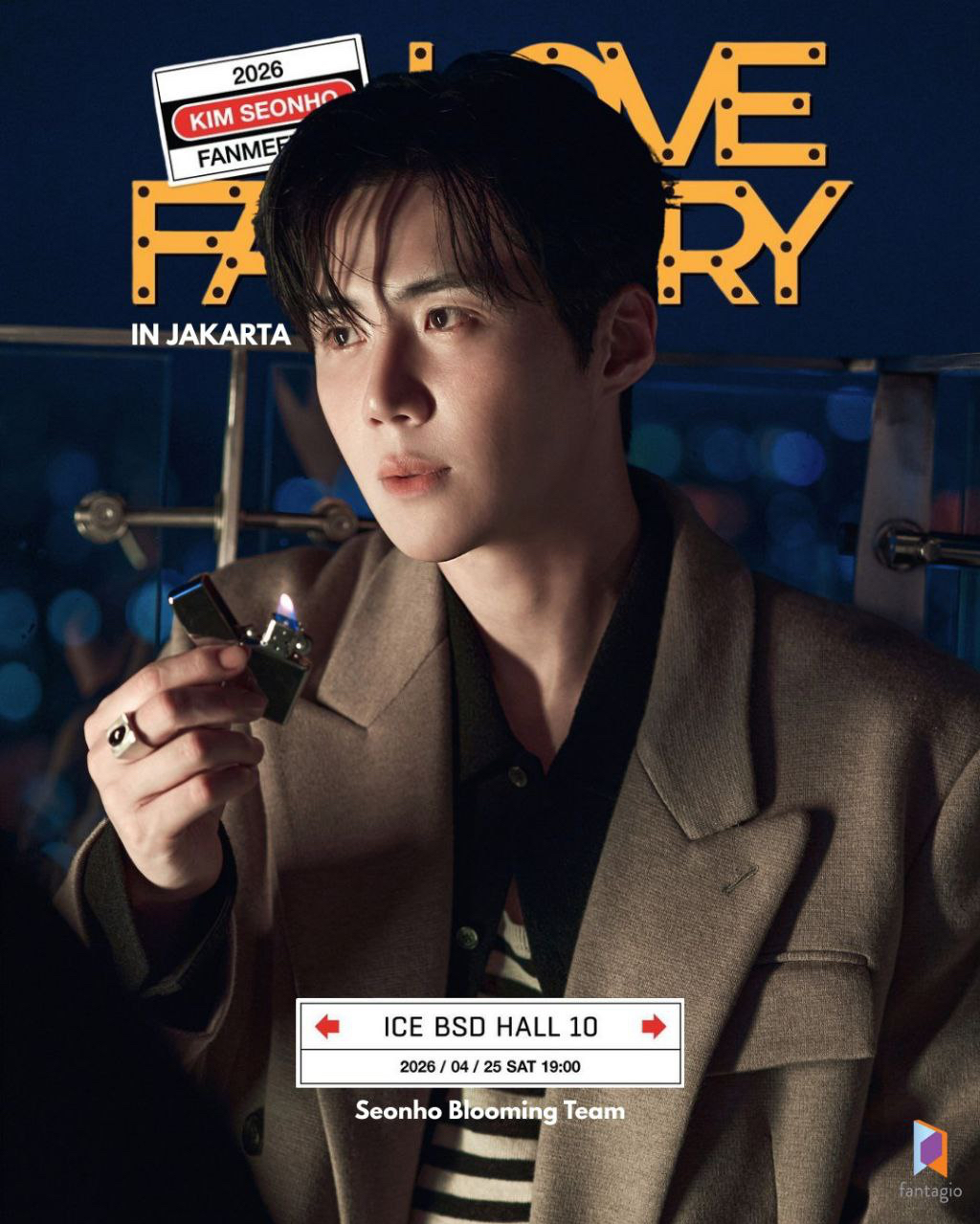 Behind-the-scenes cut of Kim Seonho