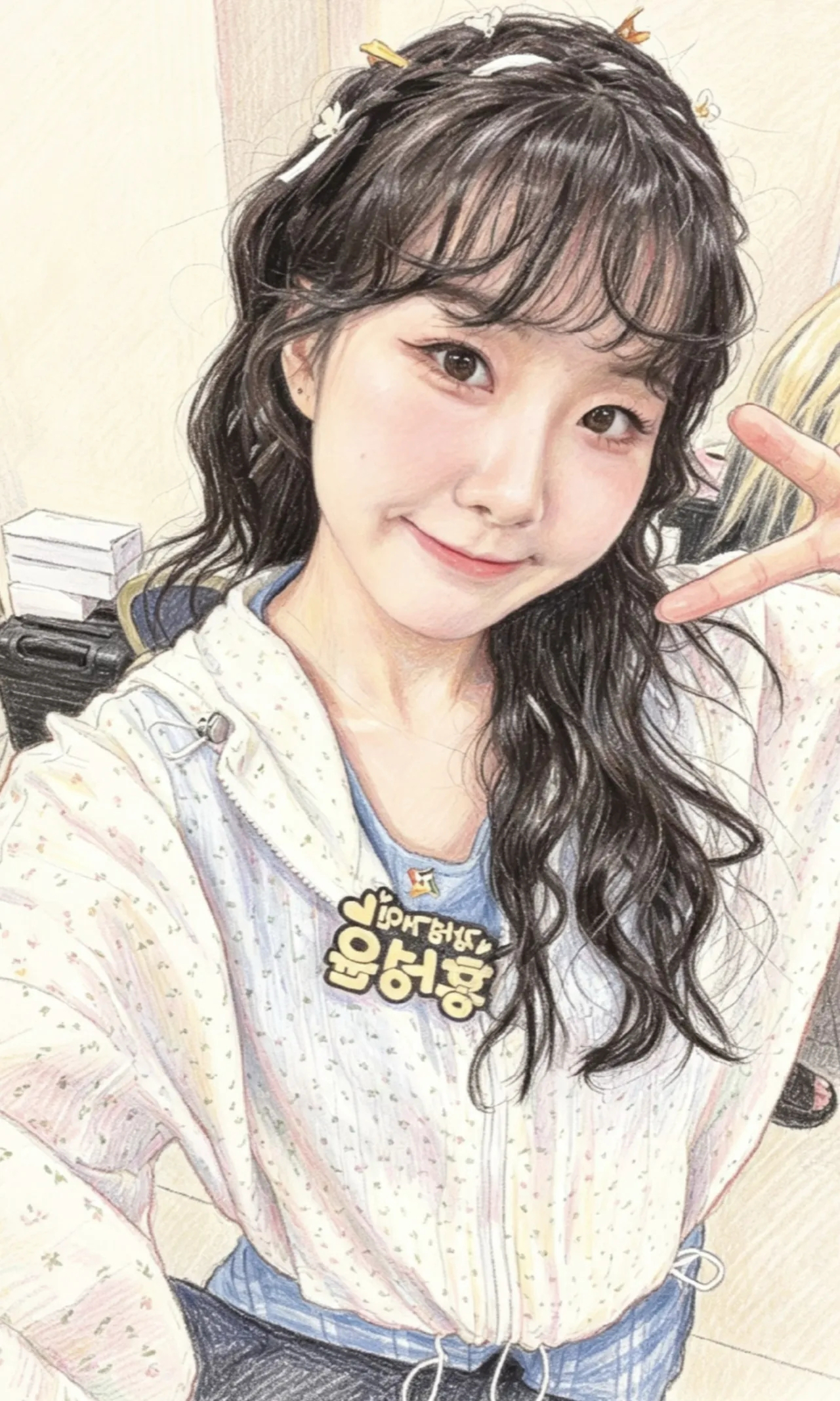 Behind-the-scenes cut of Hong Seongyun