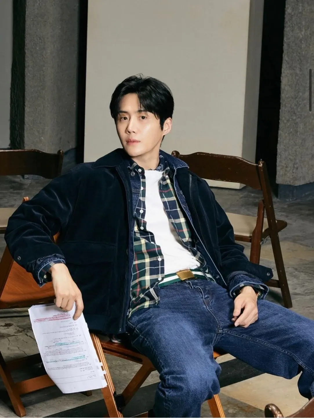 A moment captured by a fan of Kim Seonho