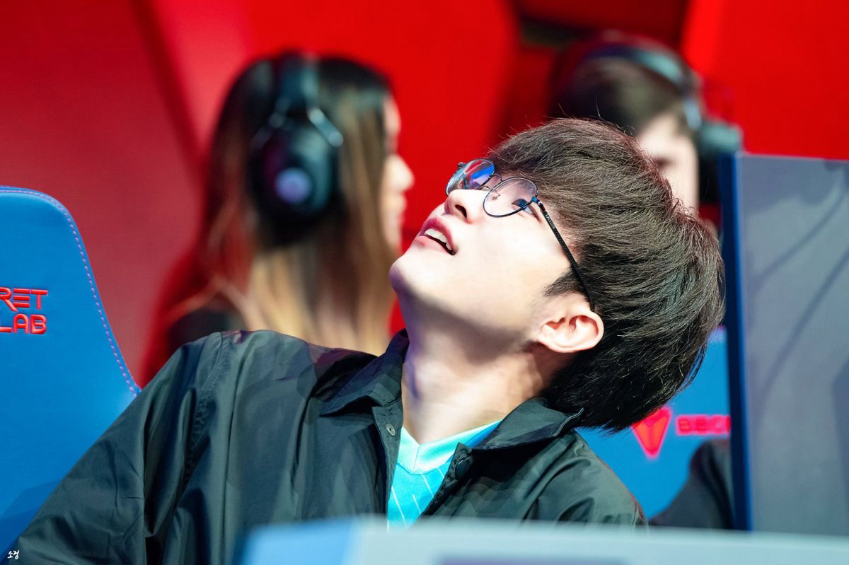 A moment captured by a fan of Faker