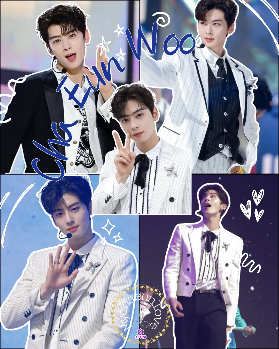 A moment captured by a fan of Cha Eunwoo
