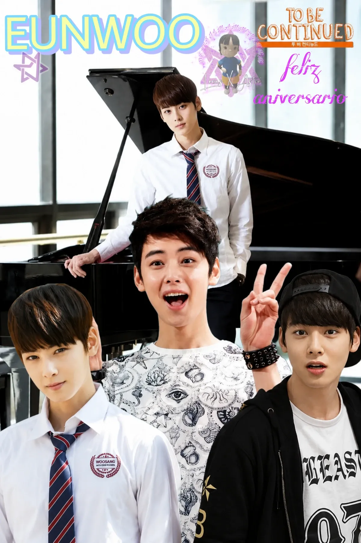 A moment captured by a fan of Cha Eunwoo