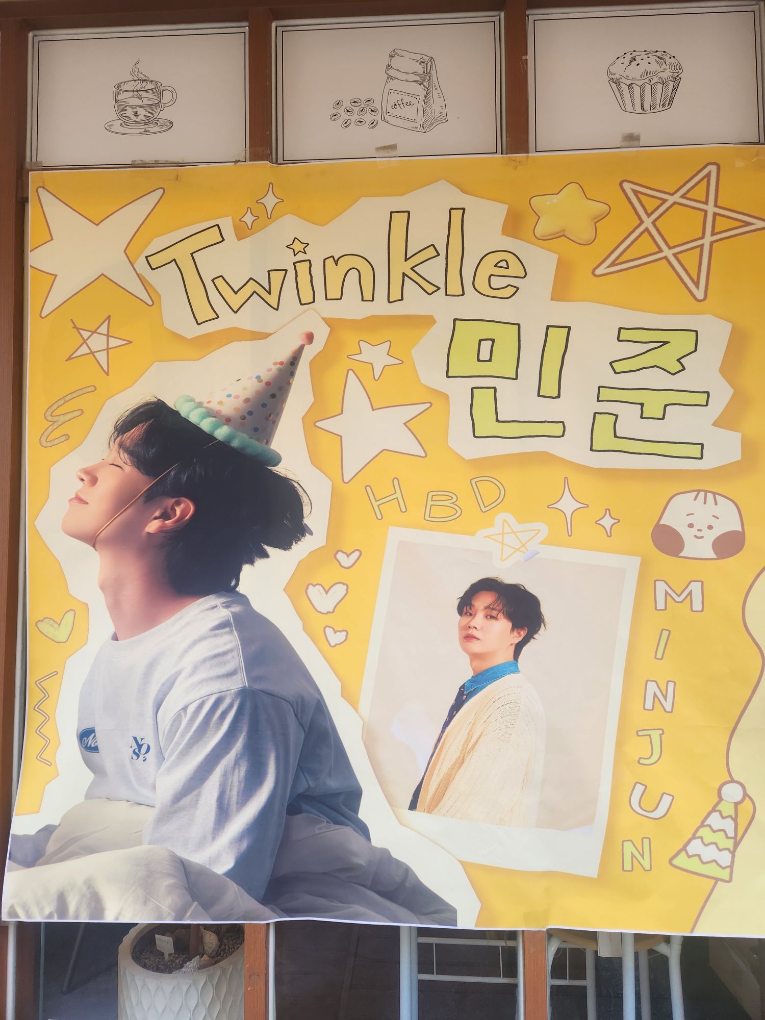 Behind-the-scenes cut of Song Minjun