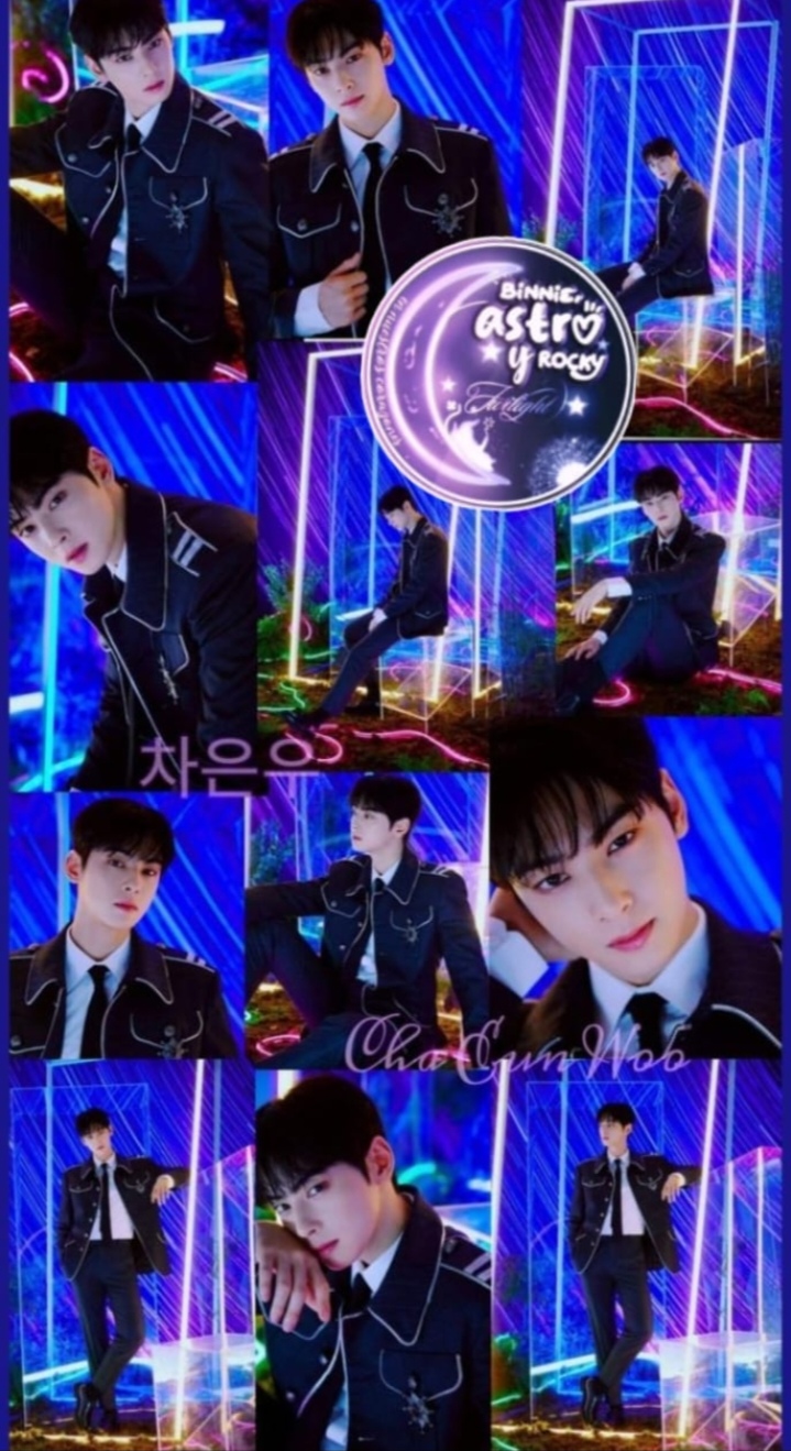 Behind-the-scenes cut of Cha Eunwoo