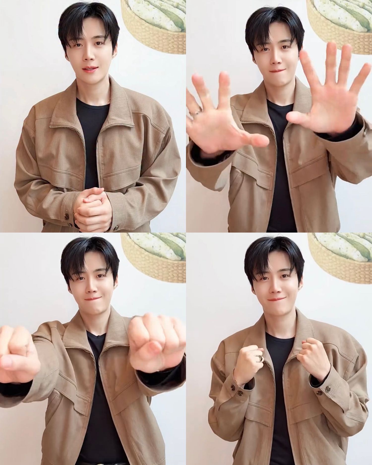 Behind-the-scenes cut of Kim Seonho