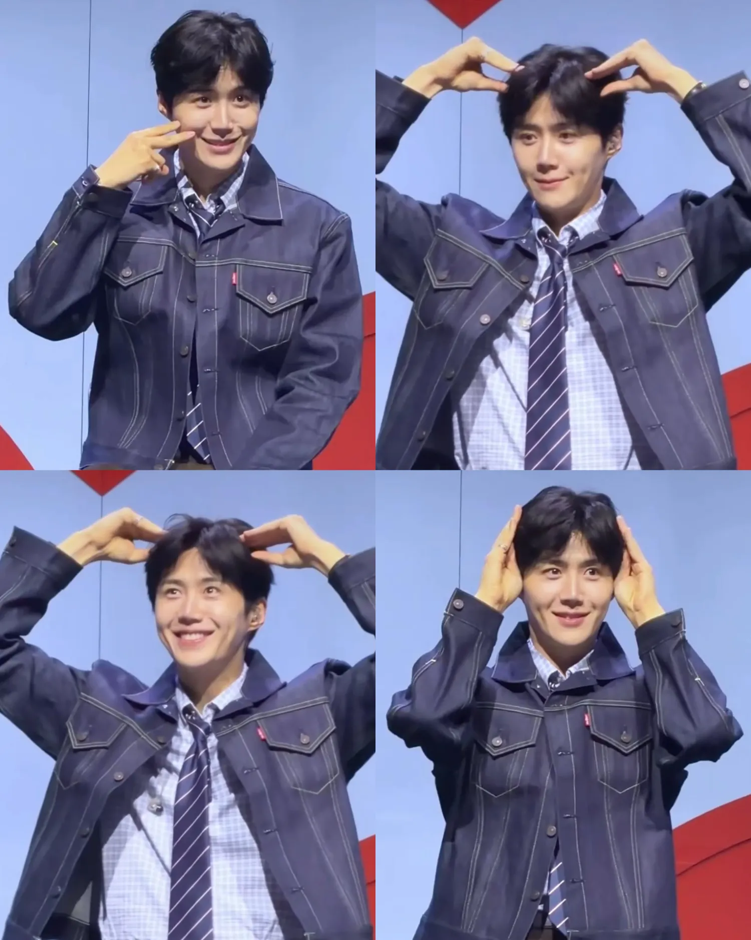 Behind-the-scenes cut of Kim Seonho