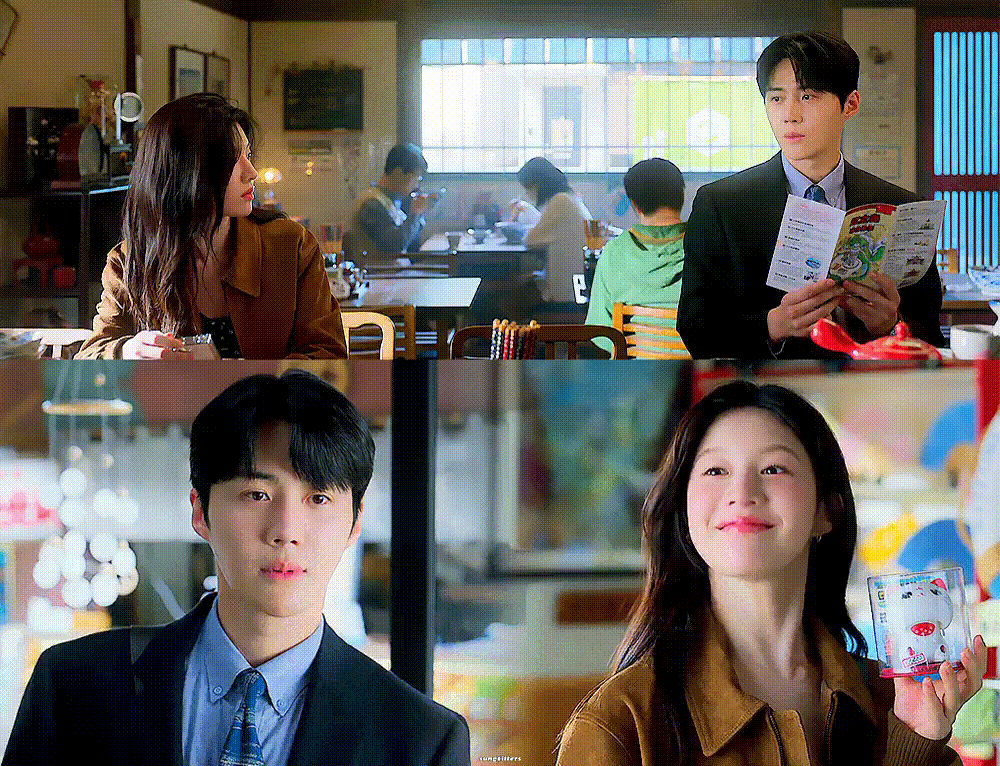 A moment captured by a fan of Kim Seonho