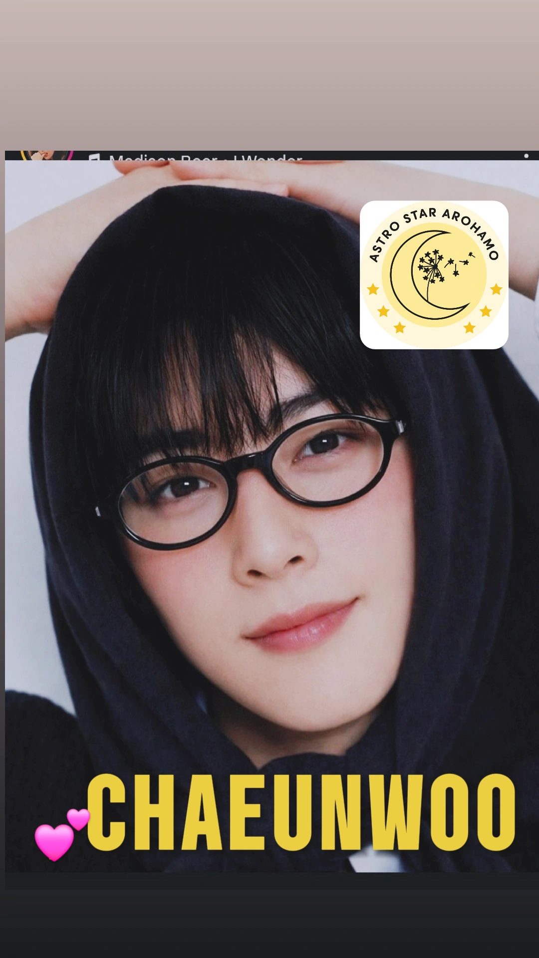 Cuplikan di balik layar dari Cha Eunwoo