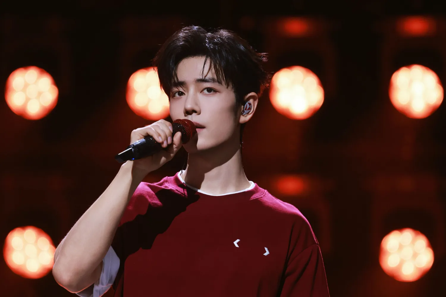 Recent activity shot of Xiao Zhan