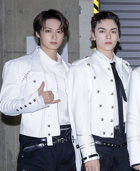 Behind-the-scenes cut of Wen Junhui