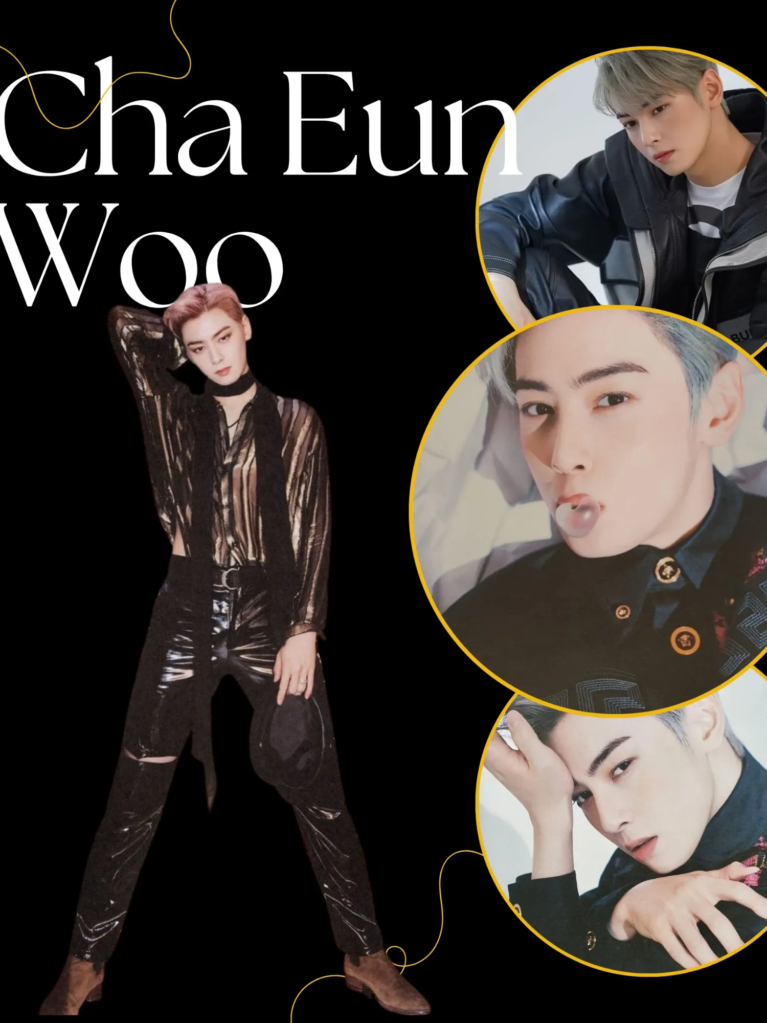 Recent activity shot of Cha Eunwoo