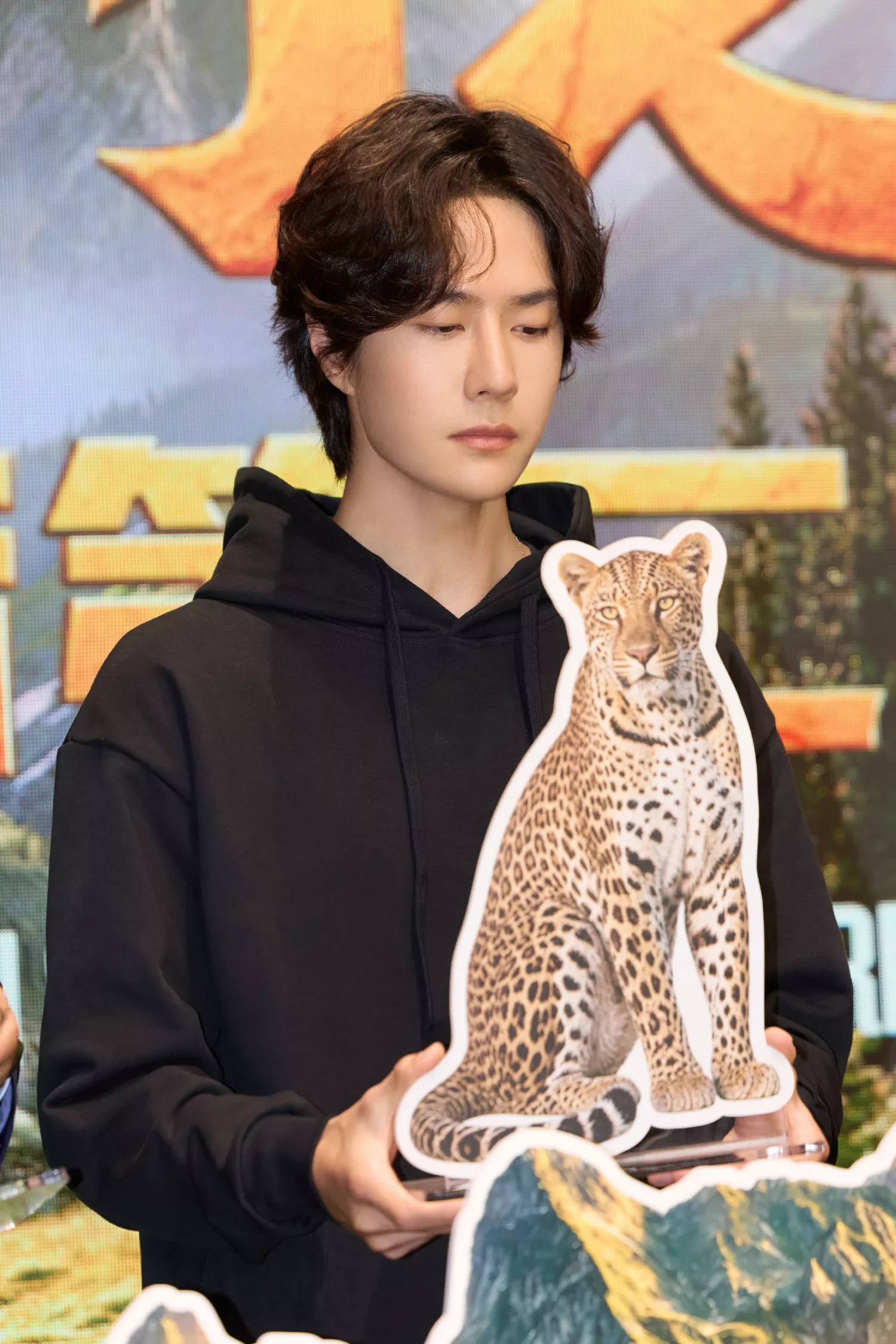 A moment captured by a fan of Wang Yibo