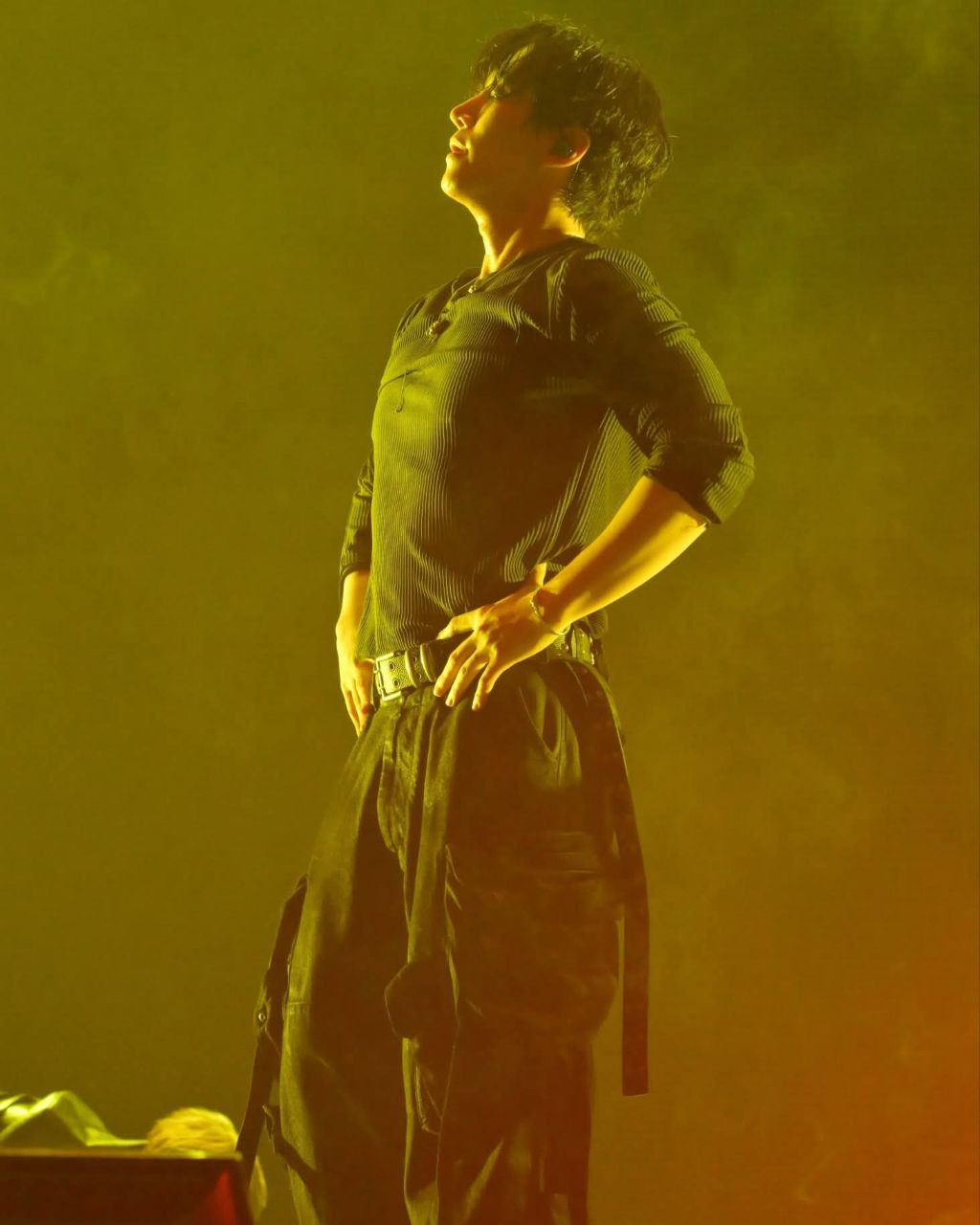 粉丝拍下的李俊昊瞬间