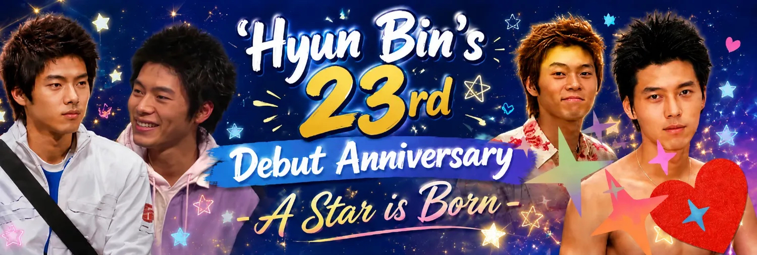 Cuplikan di balik layar dari Hyun Bin