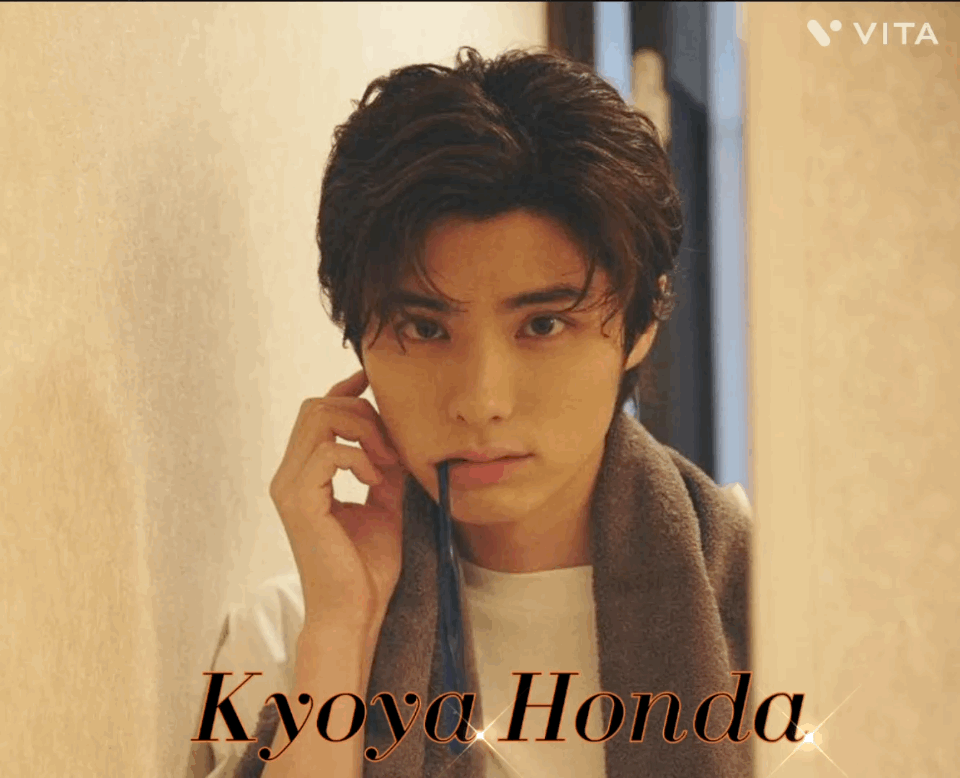 A moment captured by a fan of Kyoya Honda