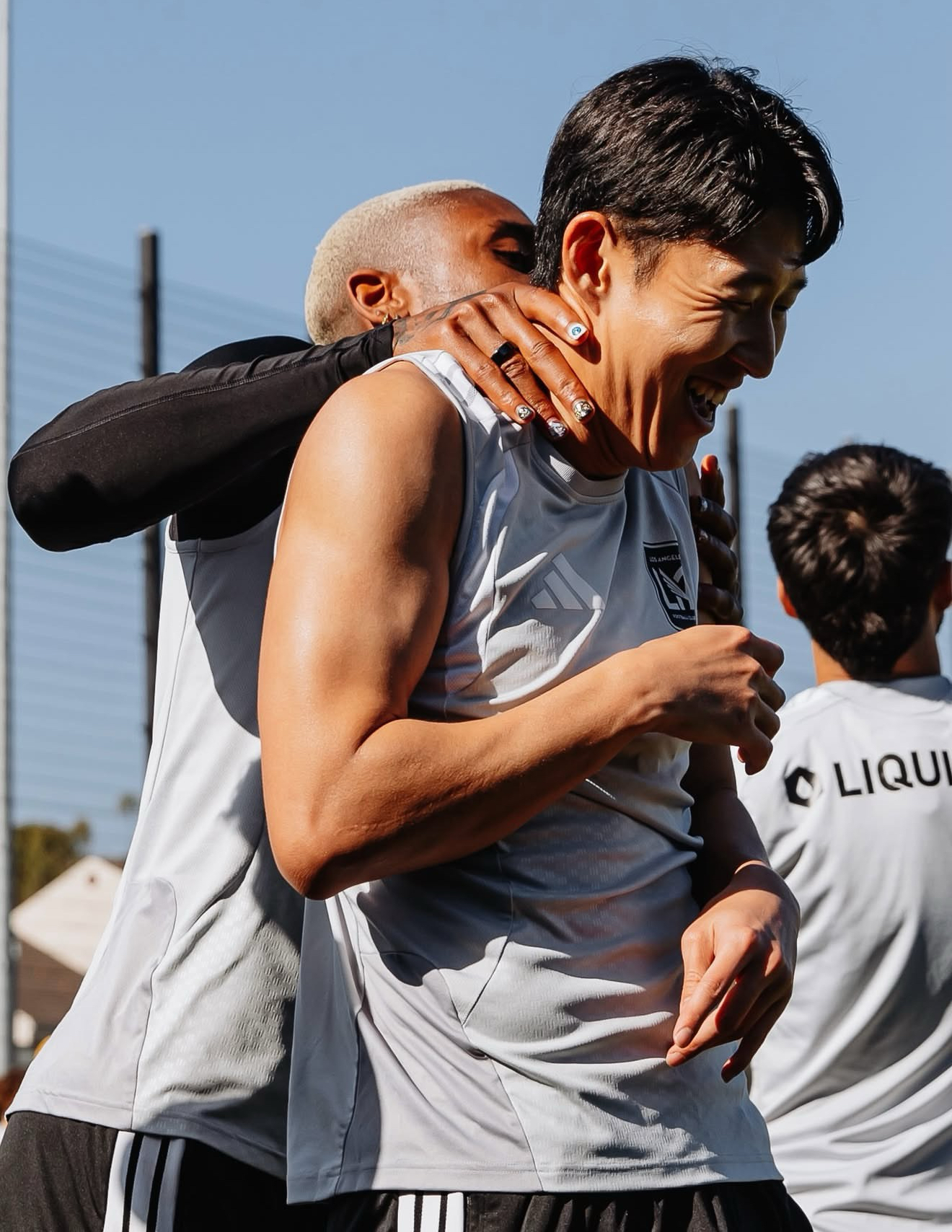 A moment captured by a fan of Son Heungmin