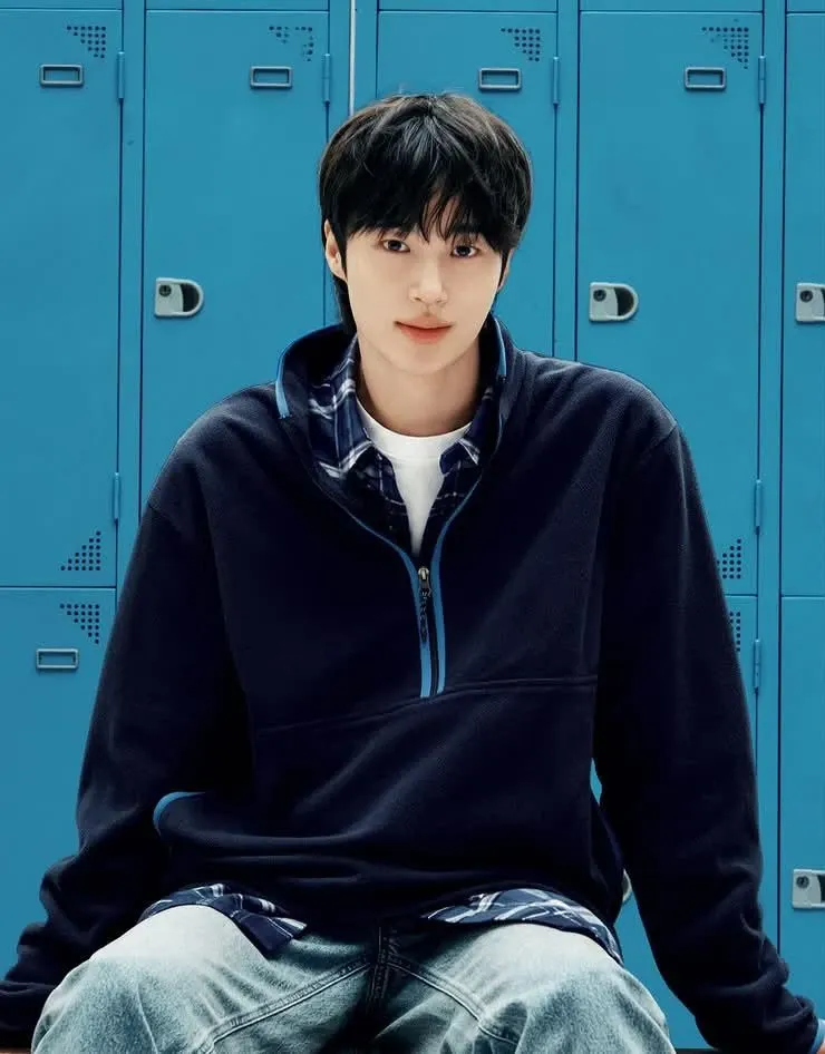 A moment captured by a fan of Byeon Wooseok