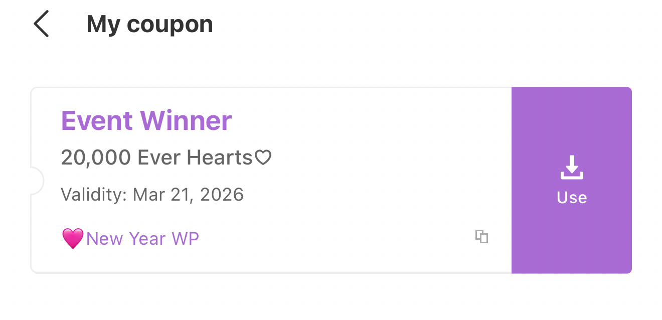 Recent activity shot of Kim Jiwon