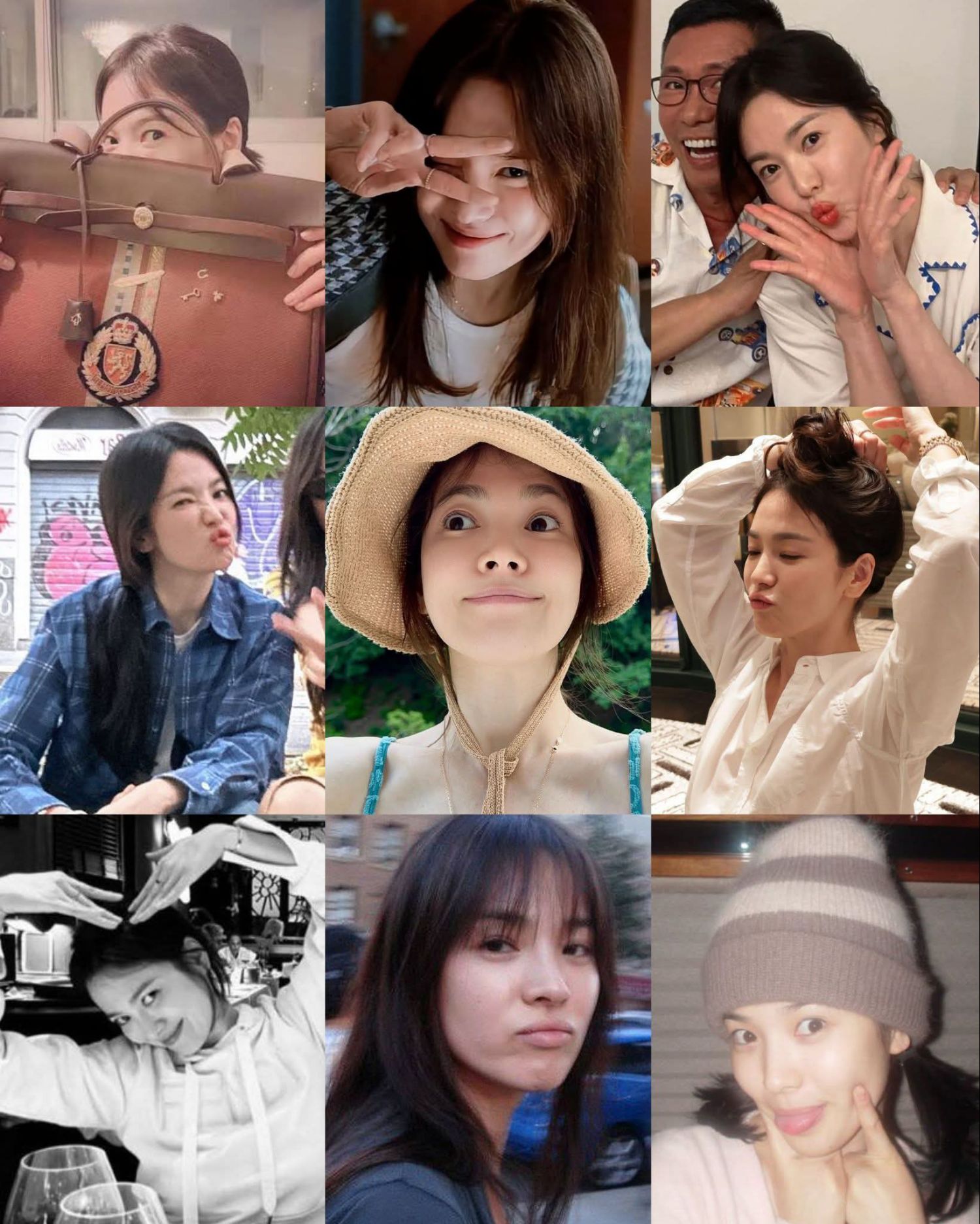 ソン・ヘギョのビハインドカット