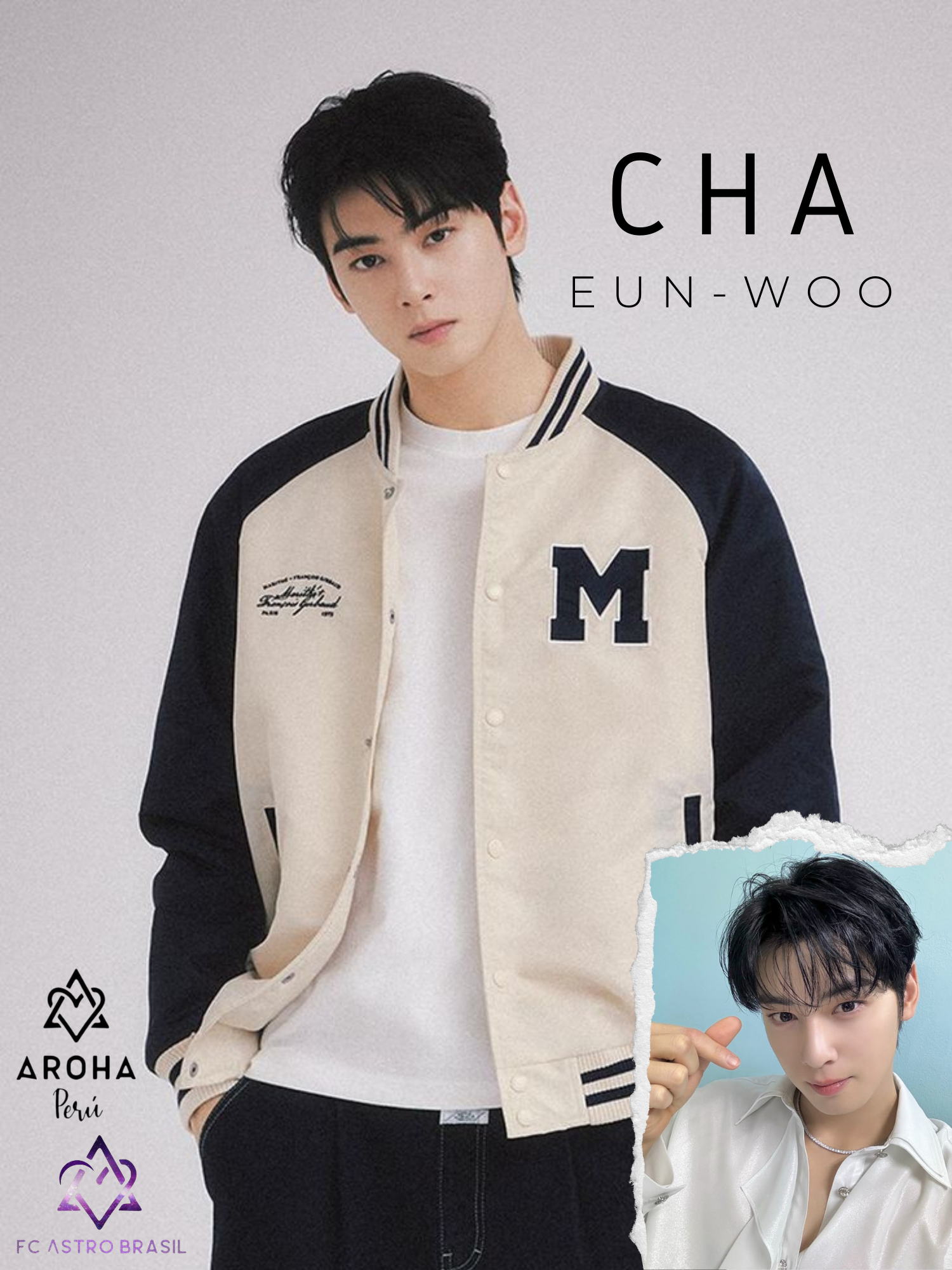 Behind-the-scenes cut of Cha Eunwoo