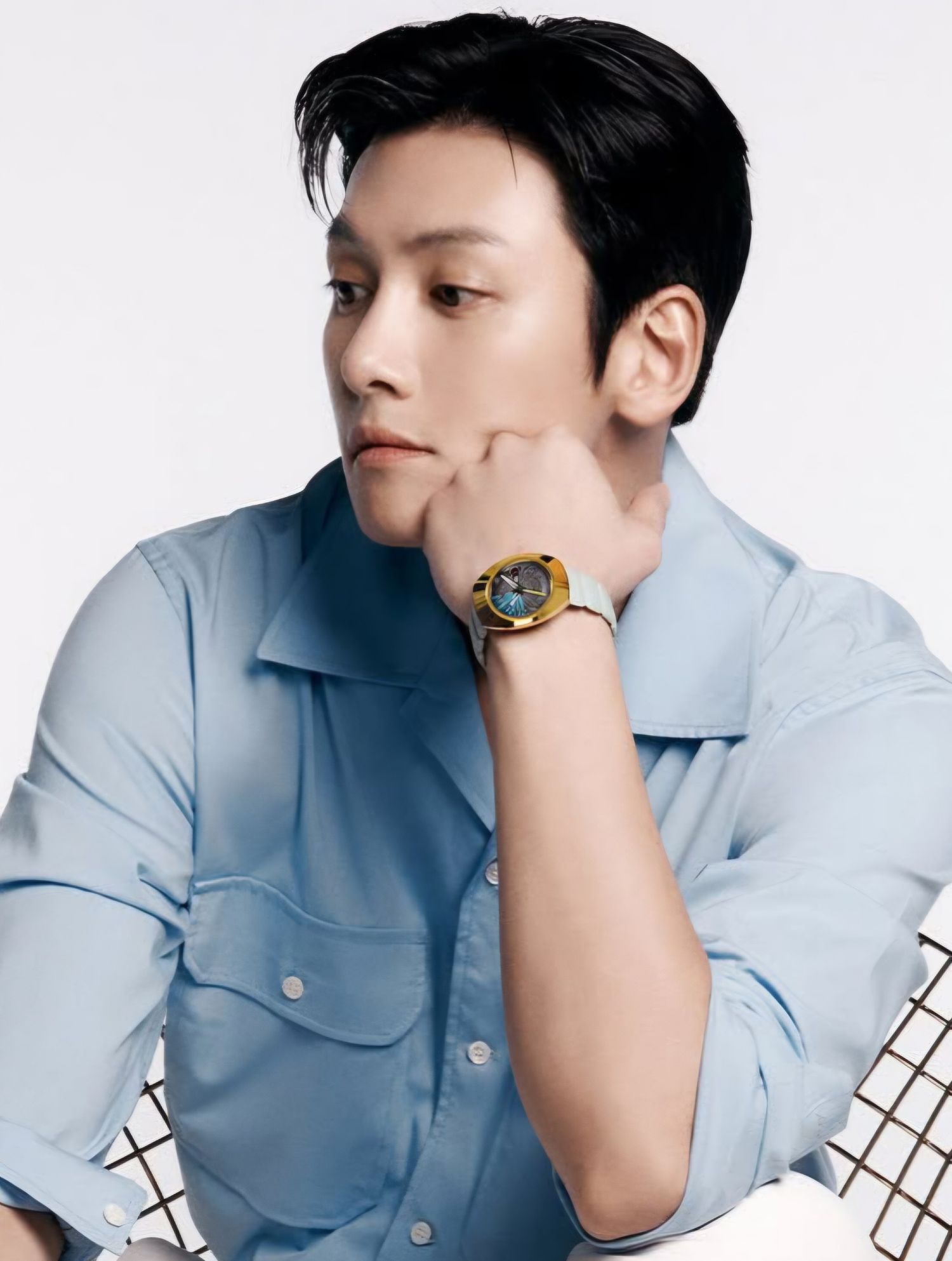 Behind-the-scenes cut of Ji Changwook