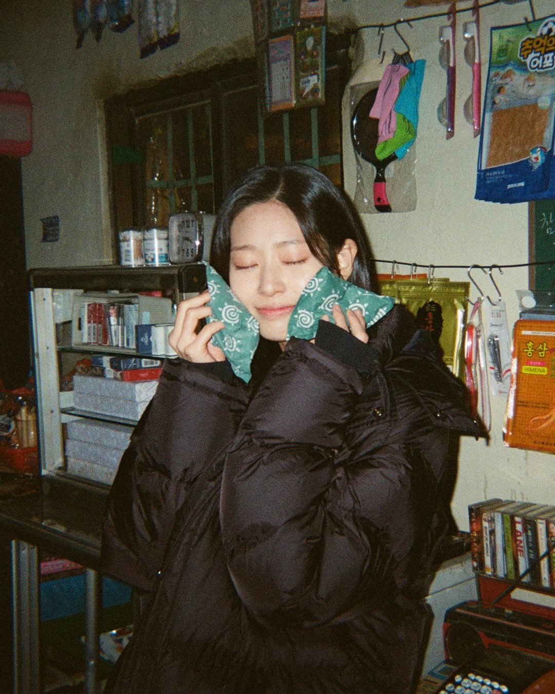 A moment captured by a fan of Kim Minju