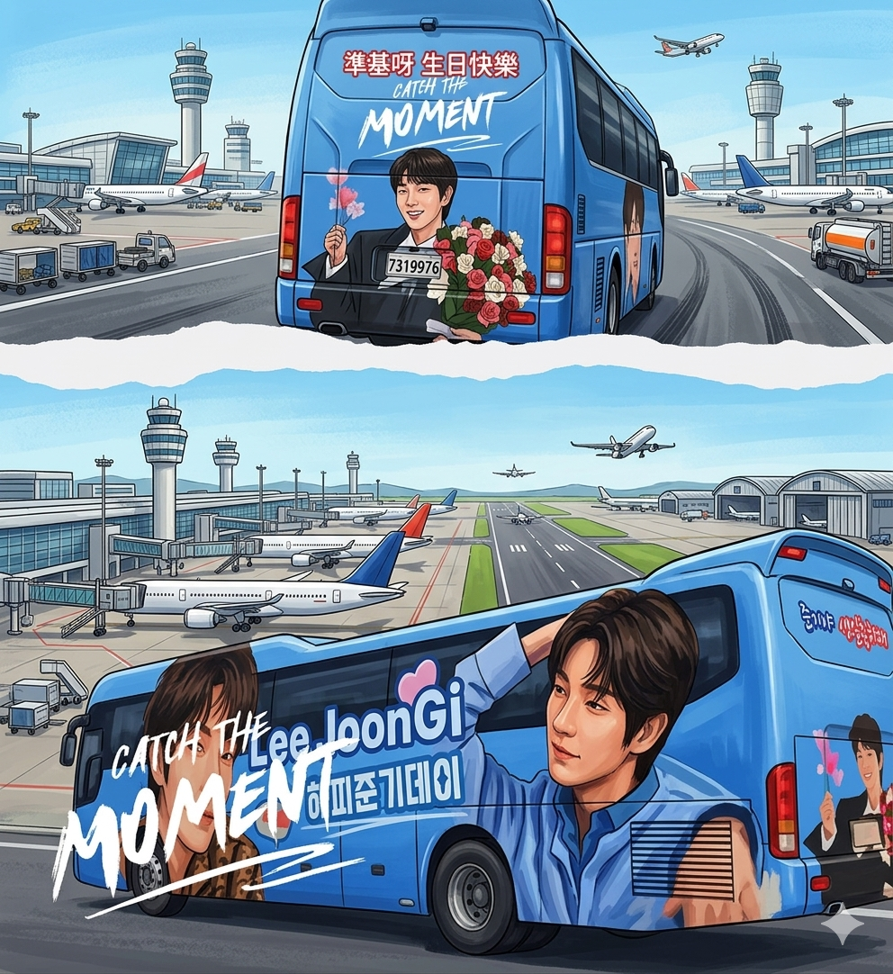 粉絲拍下的李準基瞬間