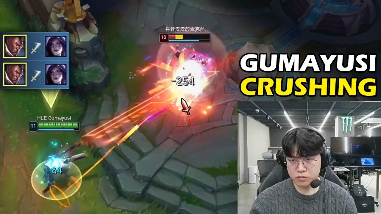 Gumayusi的幕後花絮