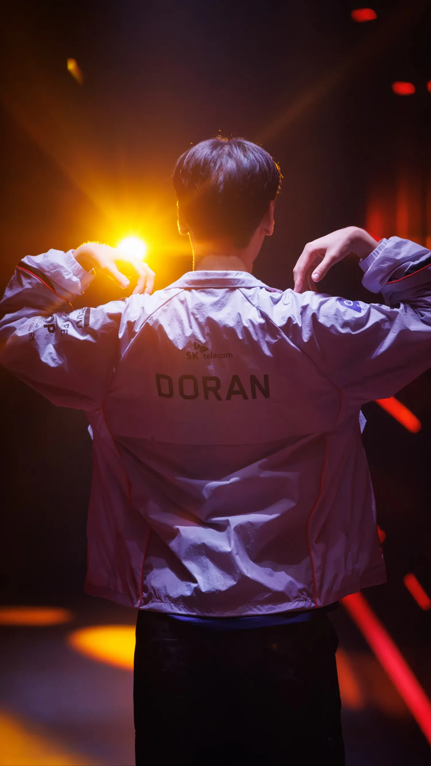 A moment captured by a fan of Doran