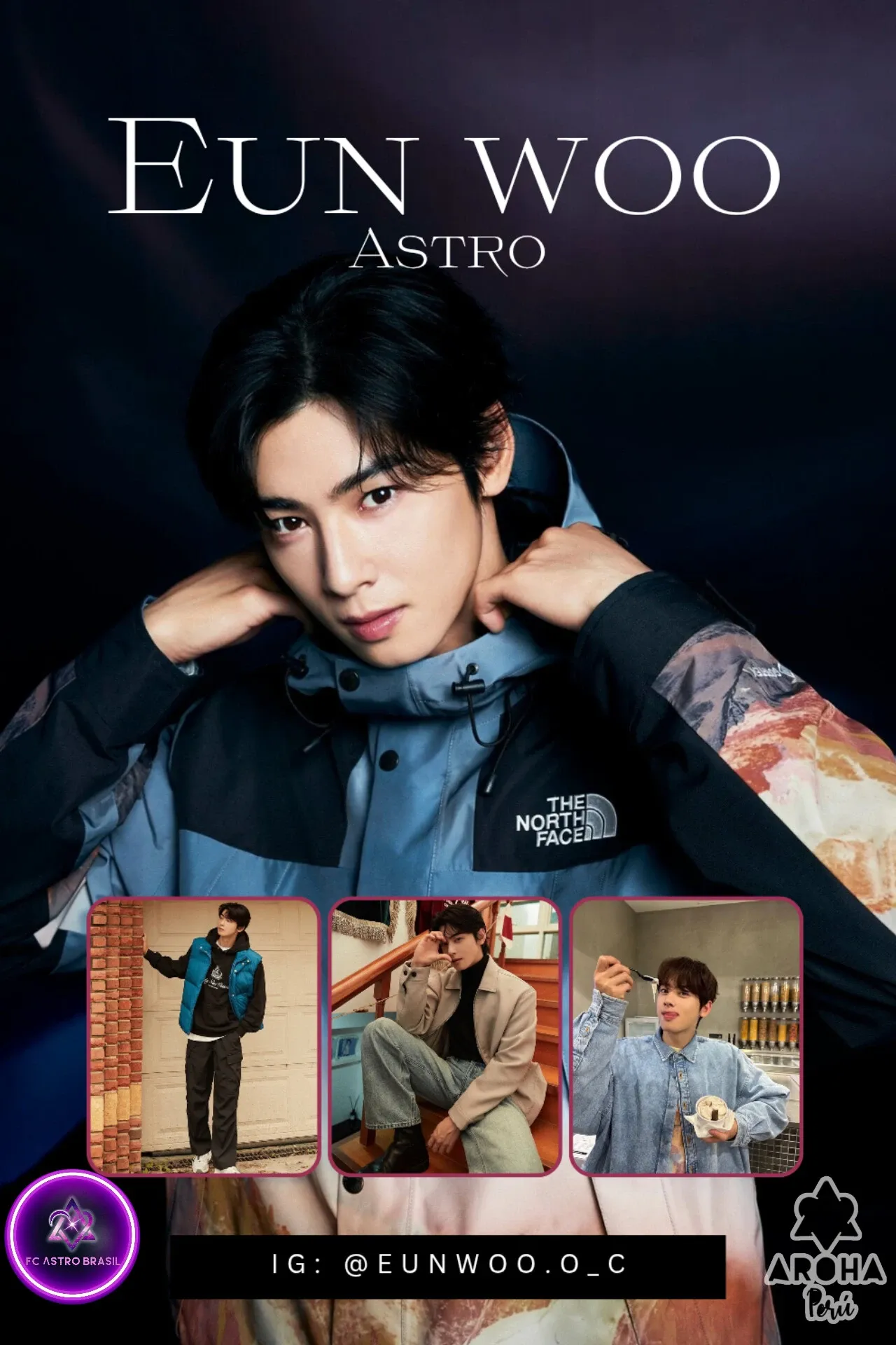 Recent activity shot of Cha Eunwoo