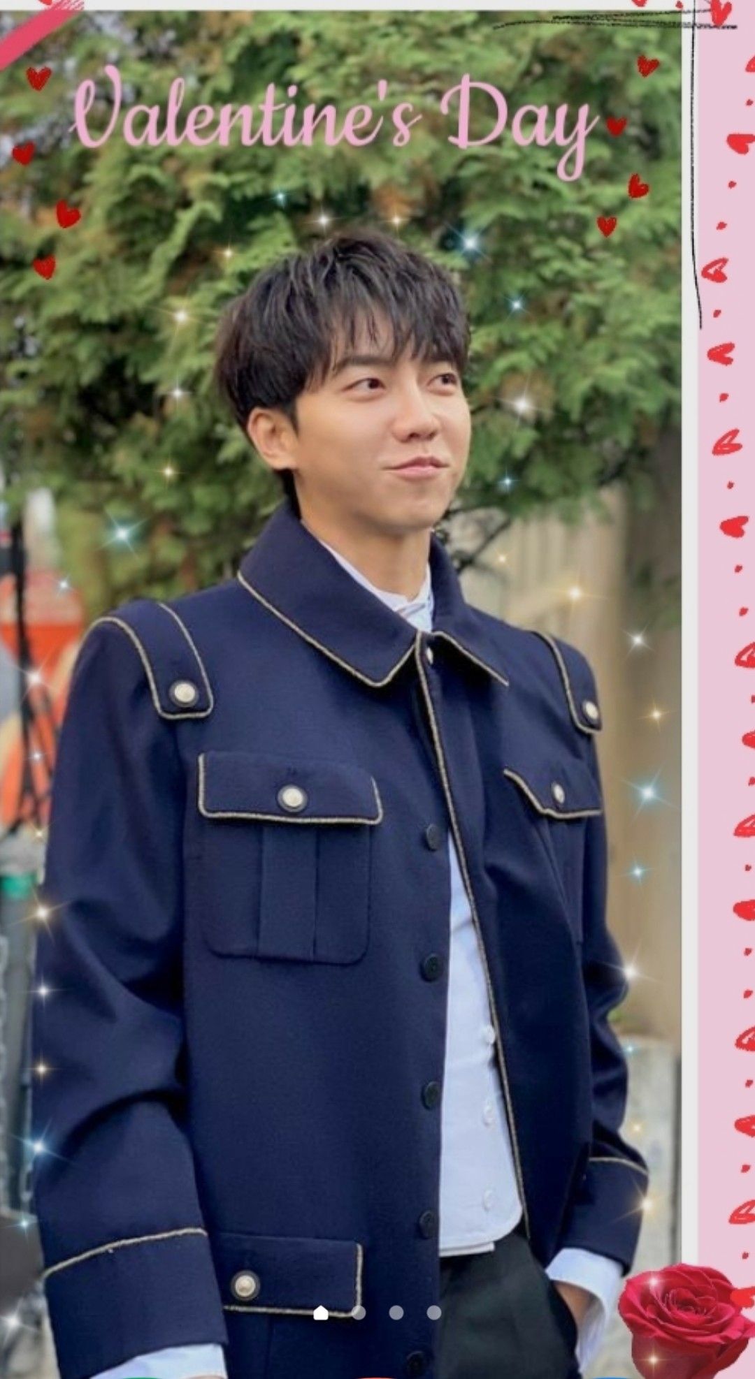 Momen yang diabadikan oleh penggemar Lee Seunggi