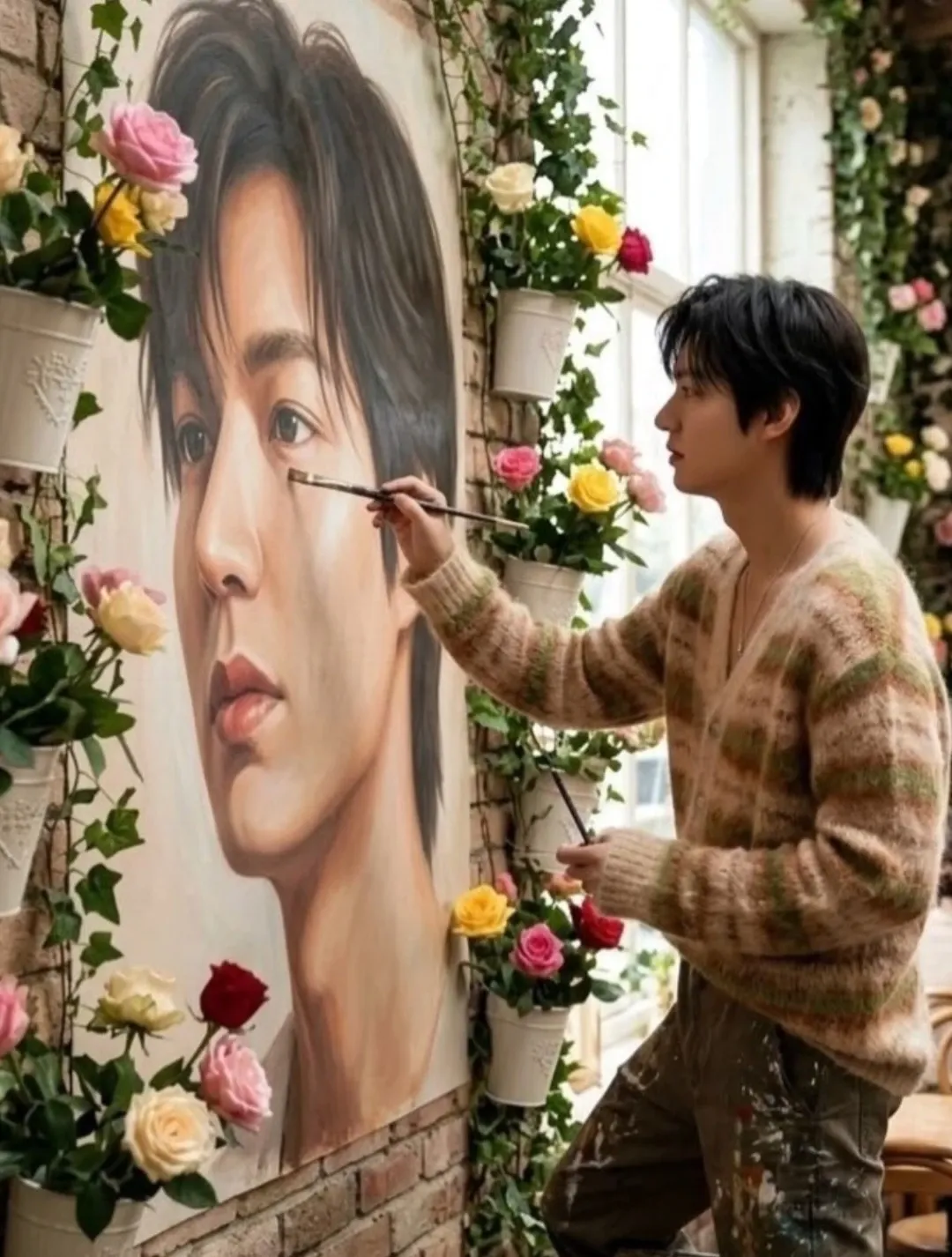 Behind-the-scenes cut of Lee Minho