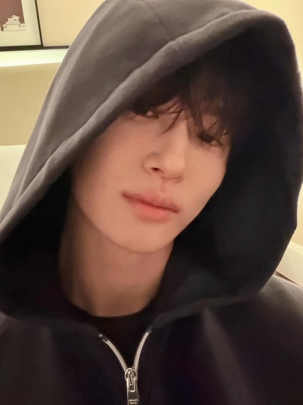 Recent activity shot of Byeon Wooseok