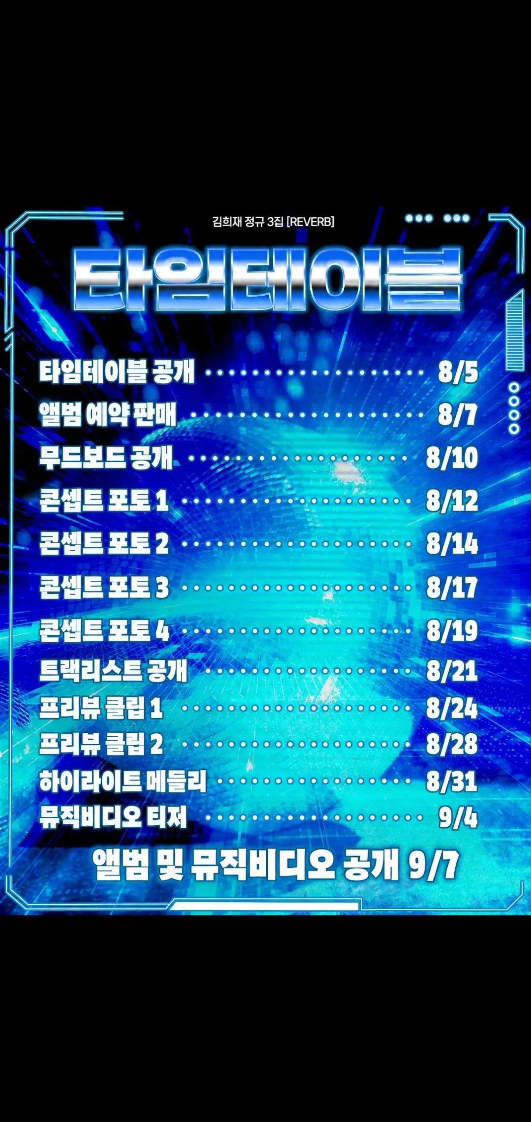 김희재의 비하인드 컷