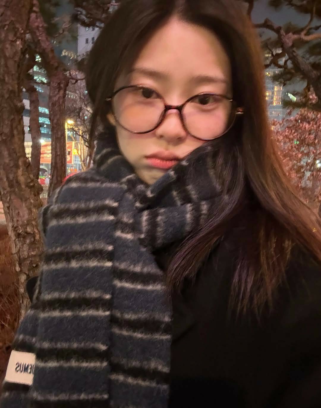 A moment captured by a fan of Kim Minju