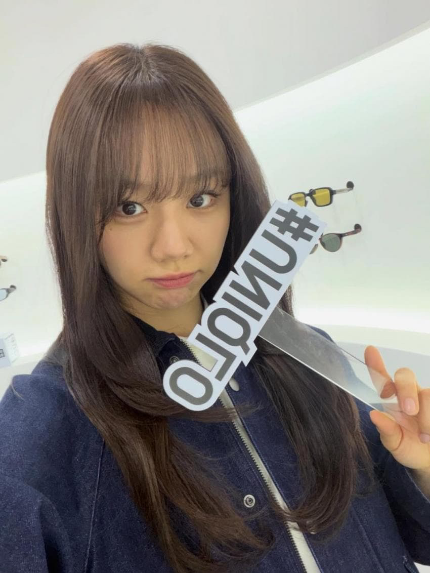 Behind-the-scenes cut of Hyeri