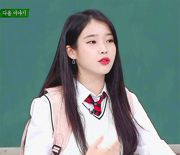 Momen yang diabadikan oleh penggemar IU