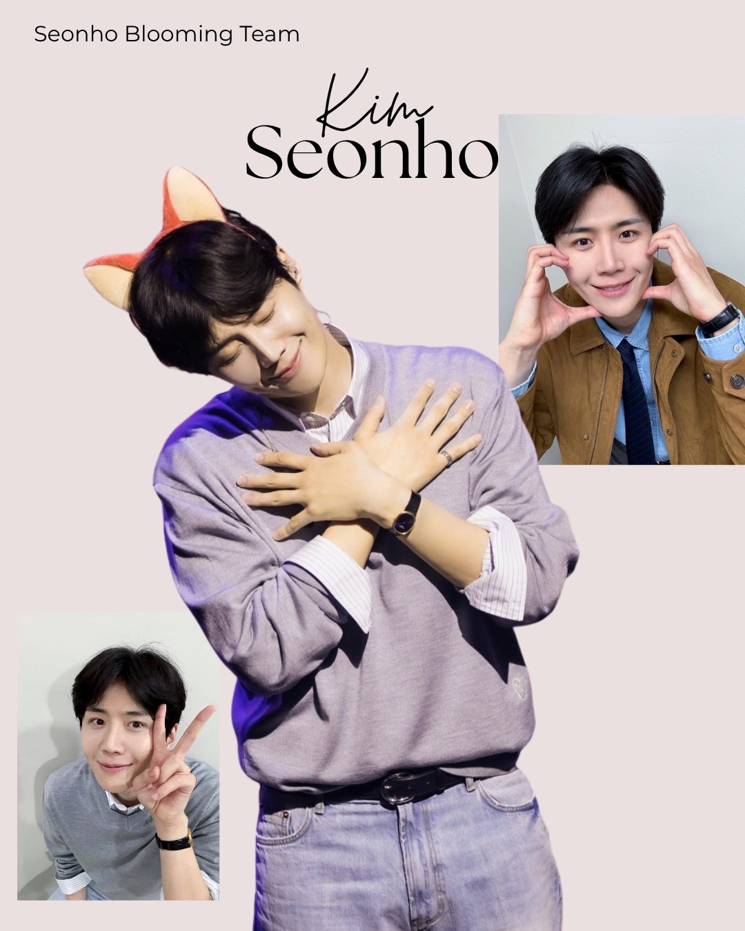A moment captured by a fan of Kim Seonho