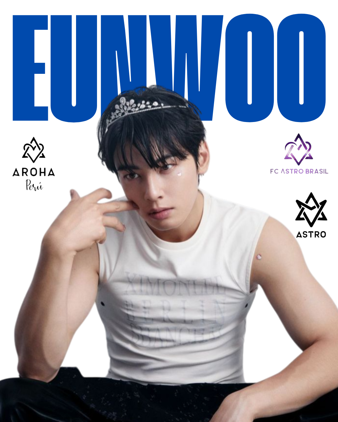 Recent activity shot of Cha Eunwoo